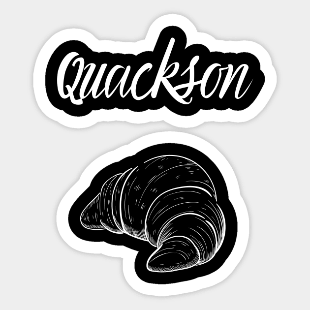 Quackson Sticker by Fredonfire